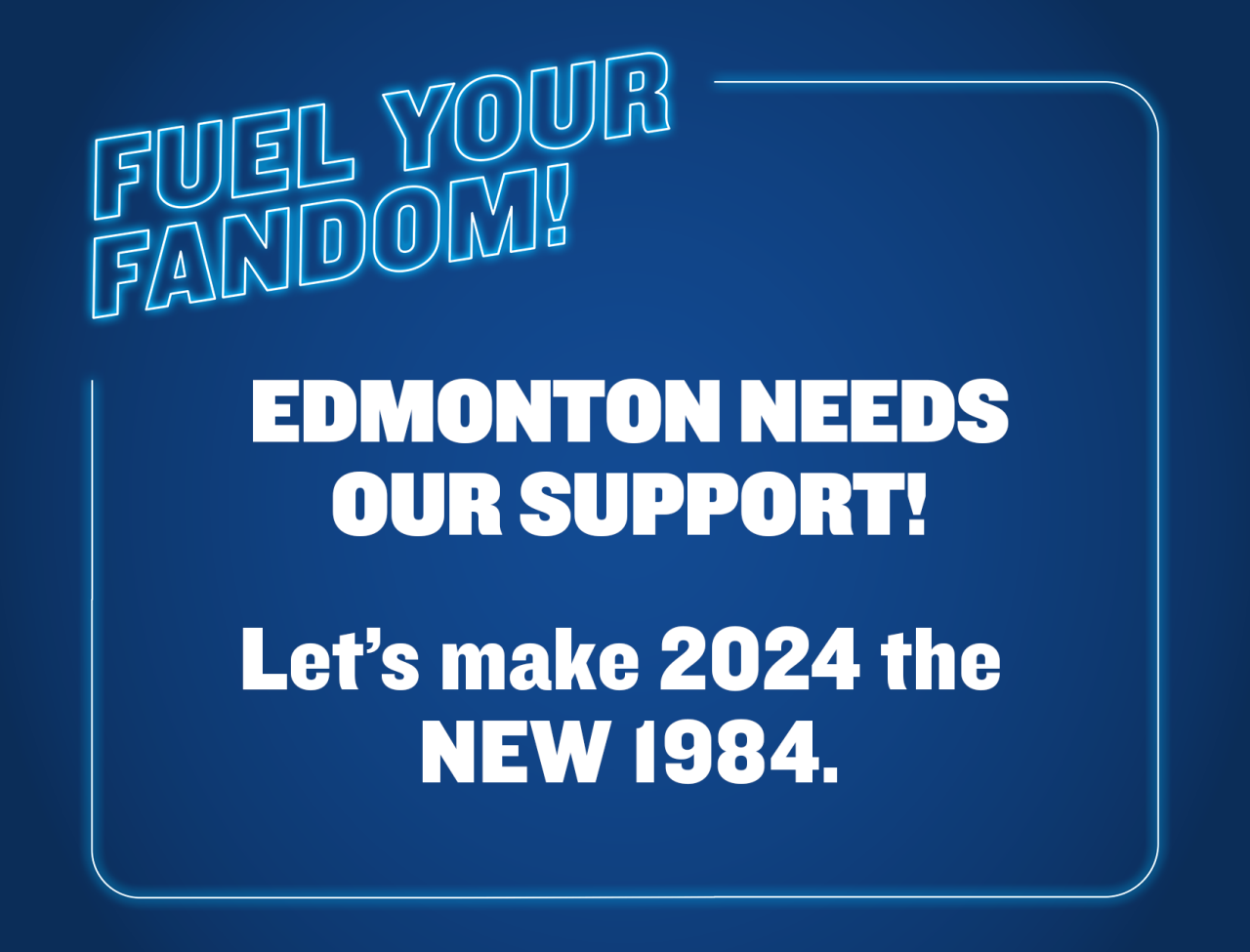 EDMONTON AND VANCOUVER ADVANCE TO ROUND 2! We won’t stop cheering until Canada’s teams stop winning.