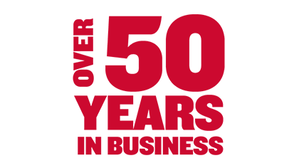 Over 50 years in business 