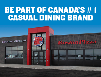 Be part of Canada's #1 casual dining brand