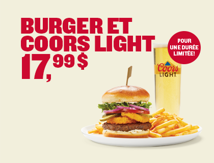 Coors Light et Burger