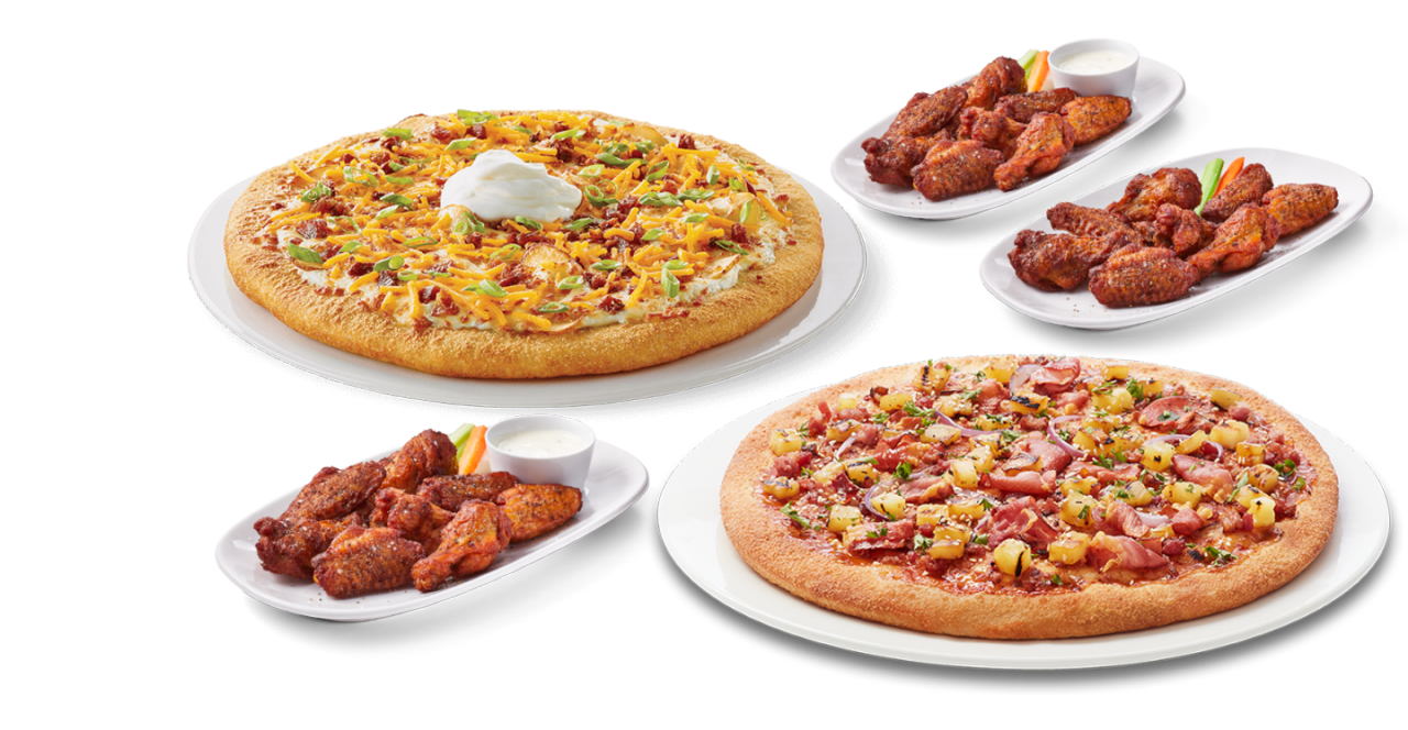 Repas valeur Menu Boston Pizza